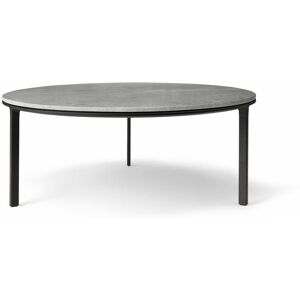 Vipp 425 Coffee Table Ø: 90 cm - Marble/Sky Grey