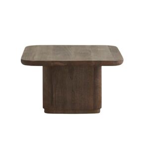 Nordal TOKE Coffee Table 70x70 cm - Dark Brown