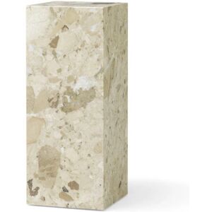 Audo Copenhagen Plinth Pedestal H: 75 cm - Sand Kunis Breccia