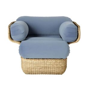 GUBI Basket Lounge Chair SH: 43 cm - Rattan/Sunday 002