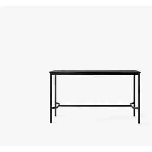 &Tradition Drip Bar Table HW64 190x80 cm - Black/Black Fenix Nano Laminate 0720