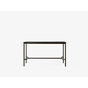 &Tradition Drip Bar Table HW64 190x80 cm - Bronzed/Black Fenix Nano Laminate 0720