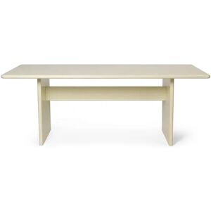 Ferm Living Rink Dining Table Small 90x200 cm - Eggshell