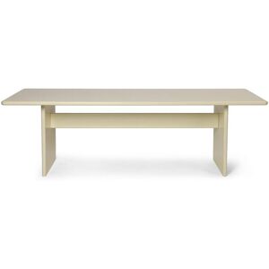 Ferm Living Rink Dining Table Large 90x240 cm - Eggshell