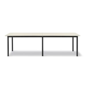 Fredericia 665A Plan Table Modular 100x260 cm - Really Cotton Dream/Sort