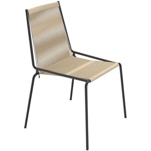 Thorup Copenhagen Noel Chair SH: 46 cm - Sort/Natur