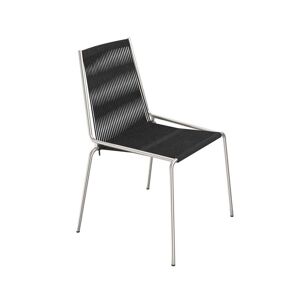Thorup Copenhagen Noel Chair SH: 46 cm - Stål/Sort