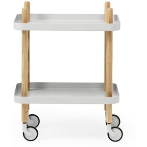 Normann Copenhagen Block Rullebord H: 64 cm - Lysegrå