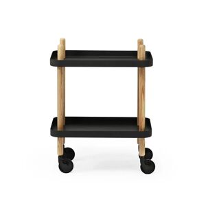 Normann Copenhagen Block Rullebord H: 64 cm - Sort