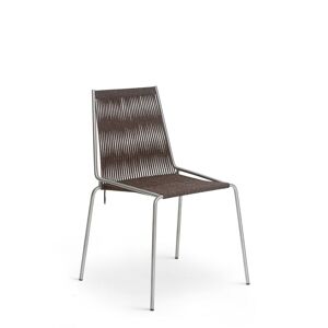 Thorup Copenhagen Noel Chair SH: 46 cm - Stål/Mørkegrå