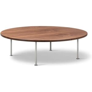 Fredericia Wegner Ox Table Ø: 120 cm H: 35 cm - Stål/Olieret Valnød