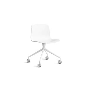 HAY AAC 14 About A Chair SH: 46 cm - White Powder Coated Aluminium/White