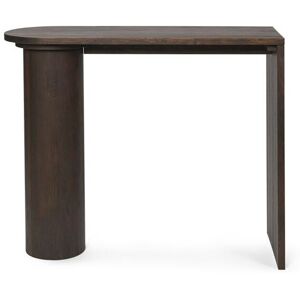 Ferm Living Pylo Console Table B: 100 cm - Dark Stained Oak