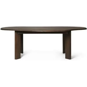 Ferm Living Tarn Dining Table Ø: 220 cm - Dark Stained Beech