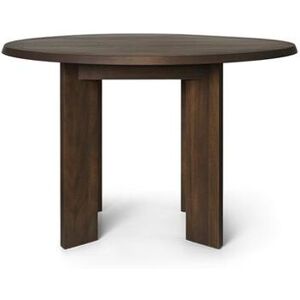 Ferm Living Tarn Dining Table Ø: 115 cm - Dark Stained Beech