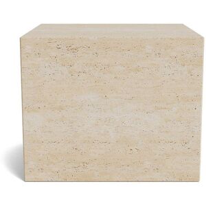 NORR11 Cubism Table Small 45x45 cm - Travertine