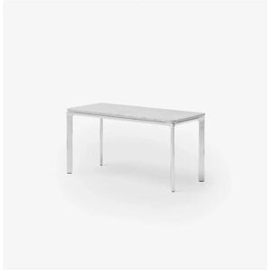 Vipp 426 Coffee Table - Sky Grey Marble/Polished Aluminium