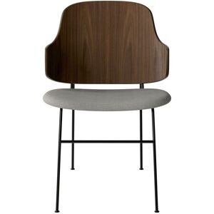 Audo Copenhagen The Penguin Dining Chair SH: 47 cm - Walnut/Re-Wool Beige 0218