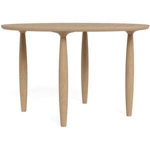 NORR11 Oku Round Dining Table Ø: 120 cm - Natural Oak