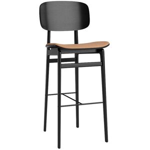 NORR11 NY11 Bar Chair SH: 75 cm - Black/Camel 21004