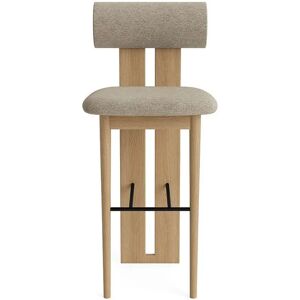 NORR11 Hippo Counter Chair SH: 65 cm - Natural Oak/Barnum 03