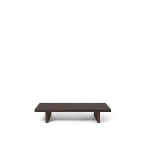 Ferm Living Kona Low Table 14x78 cm - Dark Stained Oak
