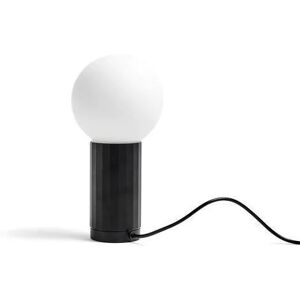 HAY Turn On Table Lamp Ø: 10 cm - Black