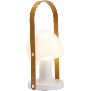 Lampefeber Follow Me Plus Trådløs Bordlampe H: 43,5 cm - Hvid