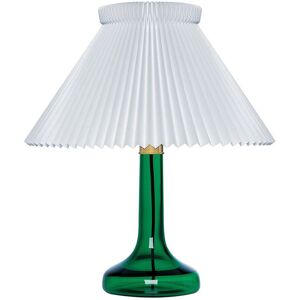 Le Klint Model 343 Bordlampe H: 48 cm - Glas / Grøn