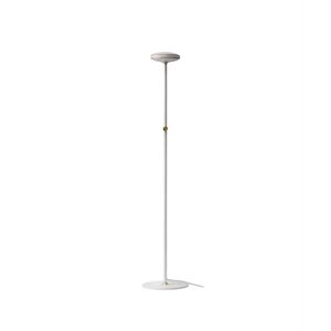 Shade ØS1 Floor Lamp - inkl. Node H:100 cm - Messing/Hvid