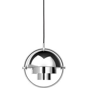 GUBI Multi-Lite pendel Small Ø:25,5 cm Chrome base - Chrome skærm