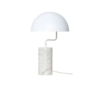 Hübsch Poise Bordlampe Ø: 30 cm - Hvid/Metal/Marmor