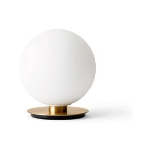 Audo Copenhagen TR Bulb Table/Wall Lamp Ø: 20 cm - Shiny Opal/Brushed Brass