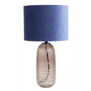 Nordal Smokey Table Lamp H: 42 cm - Cut Glass OUTLET