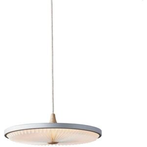 Le Klint Soleil Pendel S Silver Cloud W/Dimmer Ø:35 - Light Oak