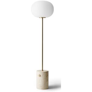 Audo Copenhagen JWDA Floor Lamp Travertine H: 150 cm - Brushed Brass