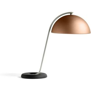 HAY Cloche Table Lamp H: 43 cm - Mocca/Black