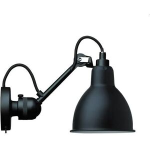 DCW Editions Lampe Gras N304CA Væglampe Rund m. Ledning H: 14cm - Sort/Sort