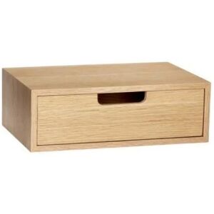 Hübsch Hide Drawer Box 30x20 cm - Natur FORUDBESTIL: SLUT AUGUST 2024