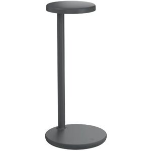 FLOS Oblique QI Bordlampe H: 35cm - Matt Anthracite