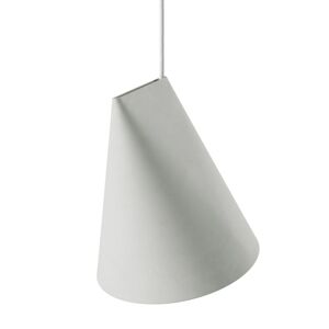 Moebe Ceramic Pendant Wide H: 23,5 cm - Light Grey