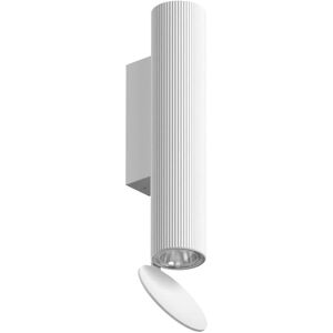 FLOS Flauta H225 Riga Væglampe H: 22,5 cm - White