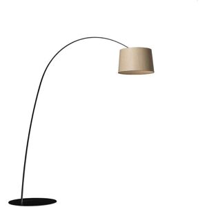 Foscarini Twiggy Wood Gulvlampe MyLight H: 212-288cm - Sort