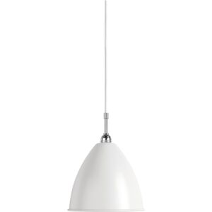 GUBI Bestlite BL9 Pendant Ø:21 cm M Chrome Base - Matt White skærm