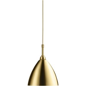 GUBI Bestlite BL9 Pendant Ø:16 cm Brass base - Brass skærm