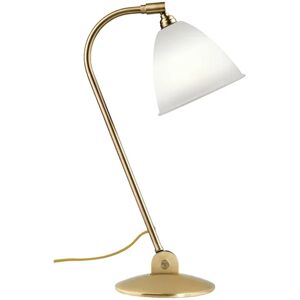 GUBI Bestlite BL2 Table Lamp Ø:16 cm Brass base - Bone China skærm