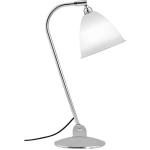 GUBI Bestlite BL2 Table Lamp Ø:16 cm Chrome Base - Bone China skærm