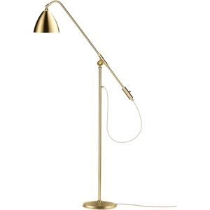 GUBI Bestlite BL4 Floor Lamp Ø:21 cm M Brass base - Brass skærm