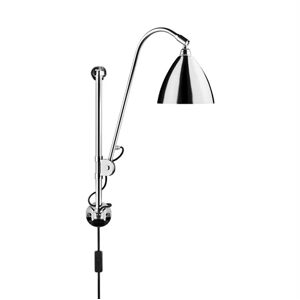 GUBI Bestlite BL5 Wall Lamp Ø:16 cm Chrome Base - Chrome skærm