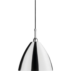 GUBI Bestlite BL9 Pendant Ø:21 cm M Chrome Base - Chrome skærm